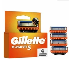 „Gillette Fusion“ 5 ašmenų papildymo pakuotė, 5 ašmenys, 4 vnt.