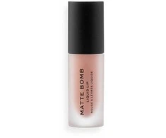lūpų dažai Revolution Make Up Matte Bomb Liquid Lip Nude Charm 4,60ml