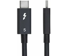 Kabelis USB StarTech Thunderbolt - Thunderbolt 0.8 m Juodas (TBLT5MM80CM240W)