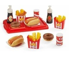 Simba Vaikiškų virtuvėlės priedų rinkinys hot-dog 25 vnt