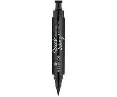Essence Quick Wing! Double-sided Matte Liquid Akių apvadas 01 Juodas 3.5 ml