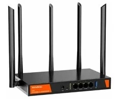 Tenda W30E AX3000 belaidis maršrutizatorius Gigabit Ethernet Dual-band (2,4 GHz / 5 GHz) Juodas