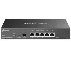 Maršrutizatorius TP-Link Omada ER7206 ruter Gigabit Ethernet Juodas