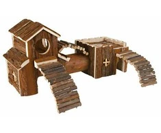 Trixie Tunnel 'Frida XL' žiurkėnas, krepšinio krepšys, 47 × 22 × 15 cm