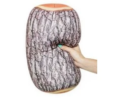 Medinė pagalvėlė, skersmuo 17 cm