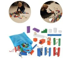 Wooden dominoes 360 pcs Kruzzel 22914