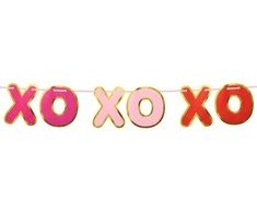 GoDan XOXO popierinė girlianda 200cm