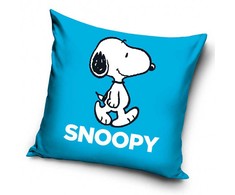 Mėlynas pagalvėlės užvalkalas Snoopy 40x40 cm