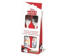 Metalinis stalo įrankių rinkinys „Disney Mickey Fun-Tastic“ – 2 dalys