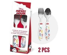 Metalinis stalo įrankių rinkinys „Disney Mickey Fun-Tastic“ – 2 dalys