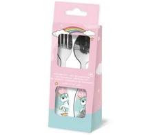 Metalinis stalo įrankių rinkinys „Unicorn Range“ – 2 dalys