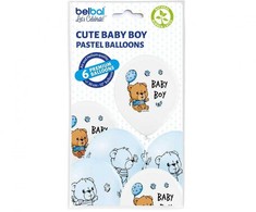 Mielas berniuko balionas, 6 vnt. 12 colių (30 cm)