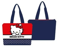 Mielas „Hello Kitty“ paplūdimio krepšys 47 cm
