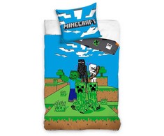 „Minecraft Ambush“ patalynės komplektas 140–200 cm, 70–90 cm