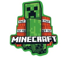 Minecraft Boom 3D dekoratyvinė pagalvėlė 40 cm