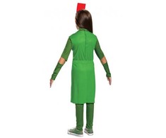 Minecraft Creeper klasikinis mergaitės kostiumas 7-8 metams