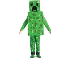 Minecraft Creeper kostiumas 7-8 metų vaikams
