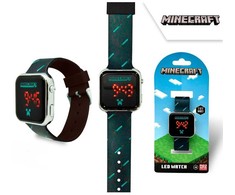 „Minecraft“ deimantinio kardo skaitmeninis LED laikrodis