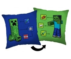 Minecraft „How to Creeper“ dekoratyvinė pagalvėlė 40*40 cm