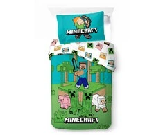 „Minecraft Jungle Explore“ patalynės komplektas 140–200 cm, 70–90 cm