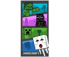 Brandmac Minecraft Nuotykių Laikas vonios rankšluostis, paplūdimio rankšluostis 70x140cm