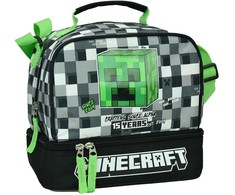 Minecraft pilko akmens termo pietų krepšys 21 cm
