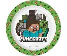Minecraft Pixelcraft mikro vakarienės lėkštė