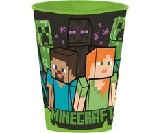Minecraft Pixelcraft plastikinis puodelis 260 ml