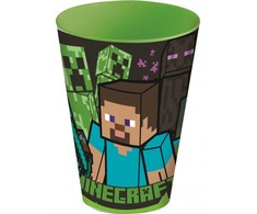 Minecraft plastikinis puodelis, 430 ml