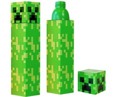 Minecraft plastikinis vandens butelis, sportinis butelis 650 ml
