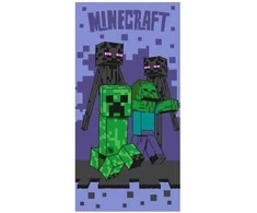 Brandmac Minecraft Sketch Mobs vonios rankšluostis, paplūdimio rankšluostis 70x140cm