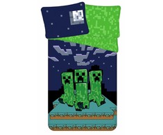 Minecraft Ssleep Tight patalynės komplektas 140–200 cm, 70–90 cm