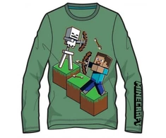 Minecraft Strėlės vaikiški ilgomis rankovėmis marškinėliai, 12 metų