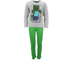 „Minecraft“ sukurkite ilgas vaikų pižamas 8 metams