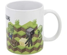 „Minecraft TNT Boom“ porcelianinis puodelis 325 ml (11 uncijų) dovanų dėžutėje