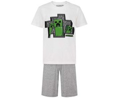 „Minecraft“ vaikiška trumpa pižama 10 metų