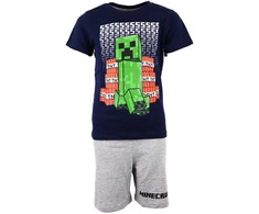„Minecraft“ vaikiška trumpa pižama, 10 metų