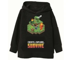 Minecraft vaikiškas megztinis 6-12 metų