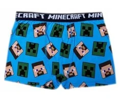 „Minecraft“ vaikiški boksininkų šortai, 2 vnt. pakuotėje, 12 metų