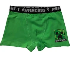 „Minecraft“ vaikiškos bokserinės trumpikės, 2 vnt. pakuotėje