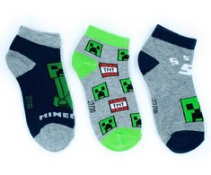 Minecraft vaikiškos nematomos kojinės 35/38
