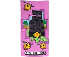 Minecraft Vyšnių giraitė vonios rankšluostis, paplūdimio rankšluostis 70x140cm