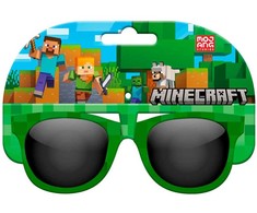 „Minecraft“ žali akiniai nuo saulės