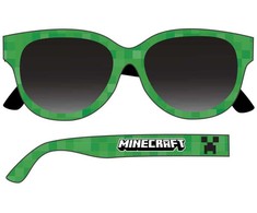 „Minecraft“ žali akiniai nuo saulės