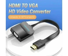 Vention 74345 kabelio adapteris 0,15 m VGA (D-Sub) HDMI A tipo (standartinis) juodas