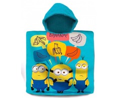 Minions rankšluostis,Pončas 60x120 cm