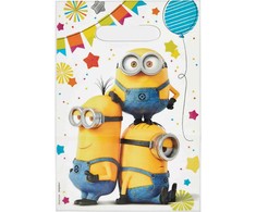 Minions Hooray dovanų maišelis 6 vnt.