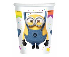 Minions Hooray popieriniai puodeliai 8 vnt. po 250 ml