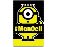 Minions Monoeil poliarinė antklodė 100x150cm