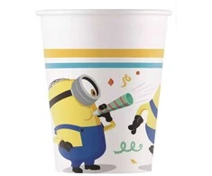GoDan Kubeczki papierowe Minionki 200 ml 8 vnt. Godan